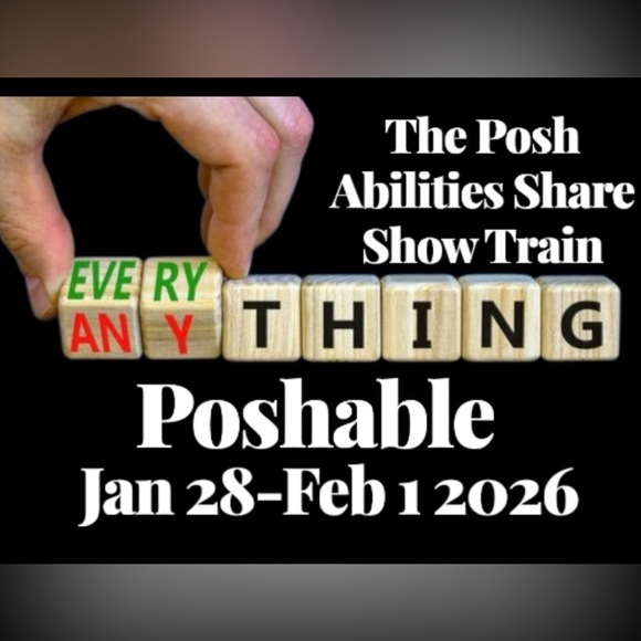 Other - Sunday, Posh-Abilities Train Share Show w/@bethkincaid11 💜🐾💜